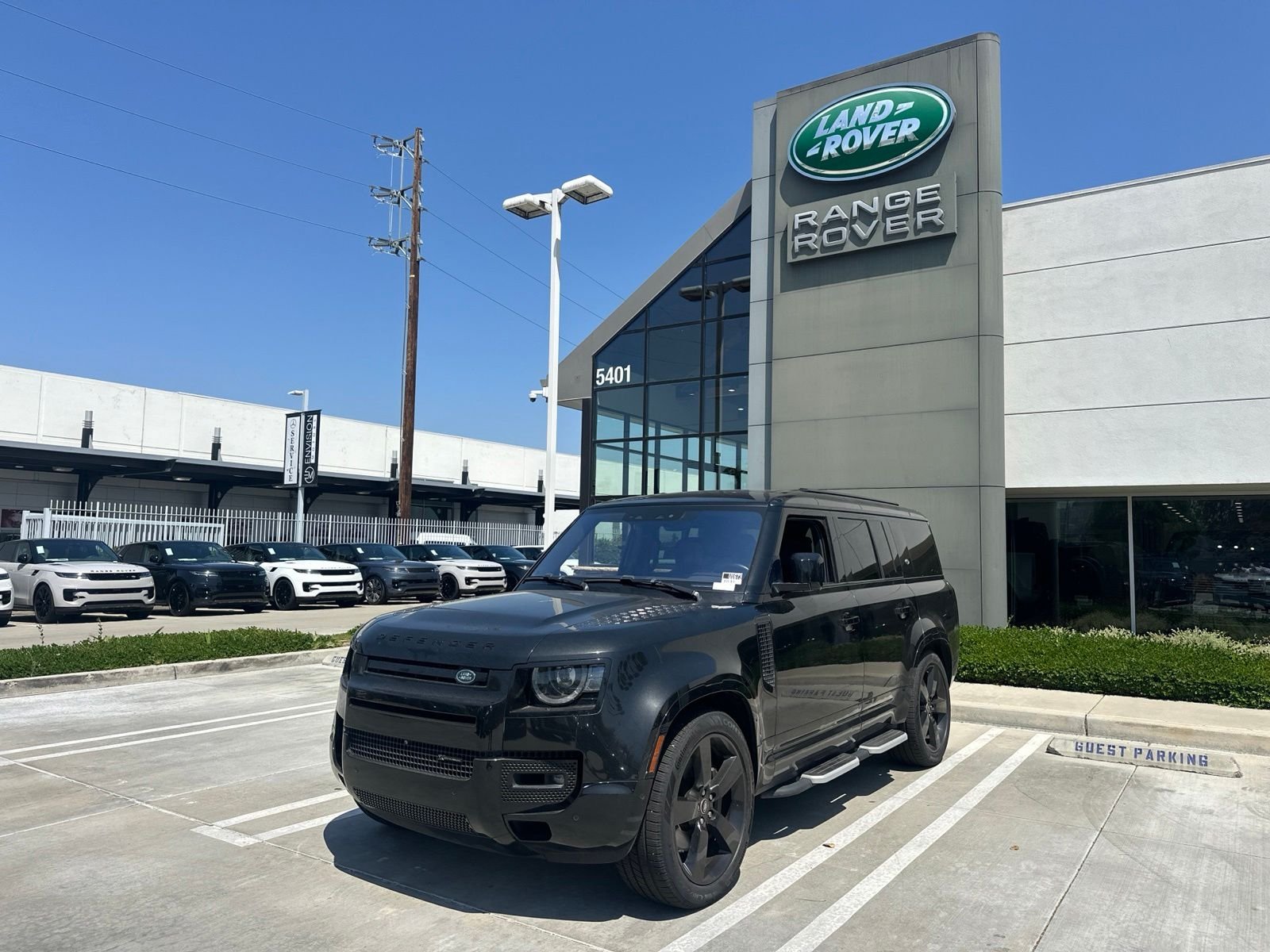 Certified Used 2023 Santorini Black Metallic Land Rover X-Dynamic SE image 1
