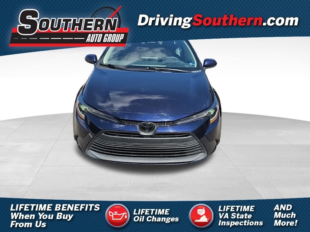 Used 2024 Blue Toyota LE image 1