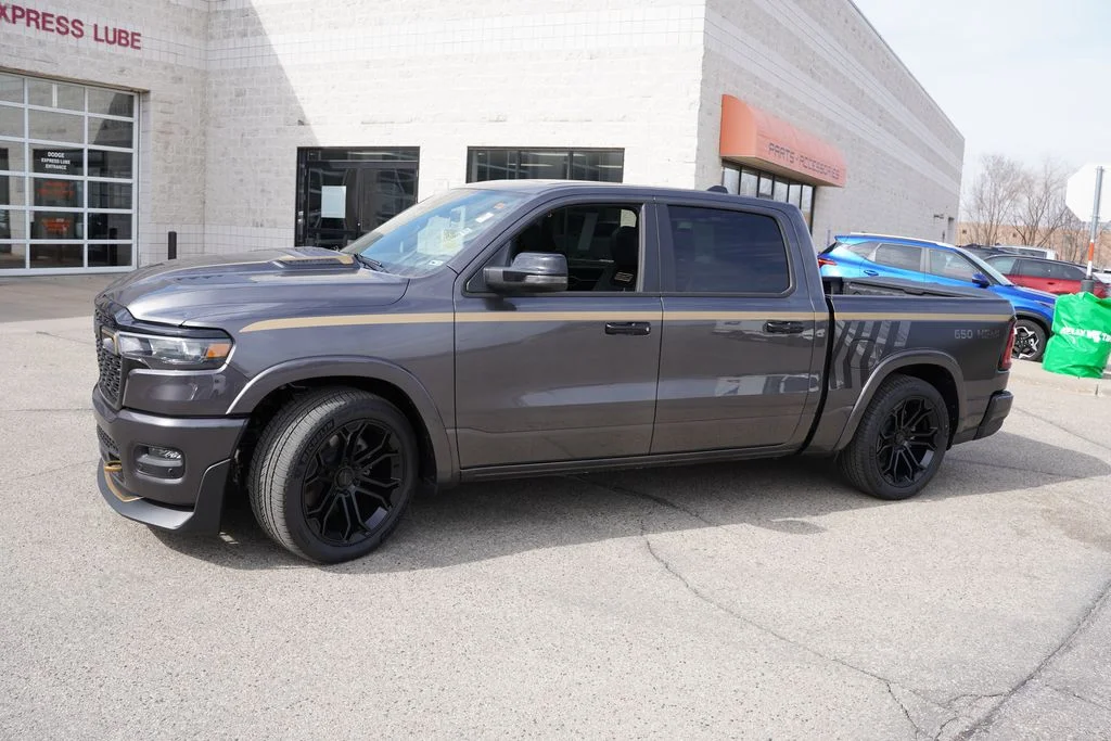New 2026 Granite Crystal Metallic Clear-Coat Exterior Paint RAM Big Horn image 10