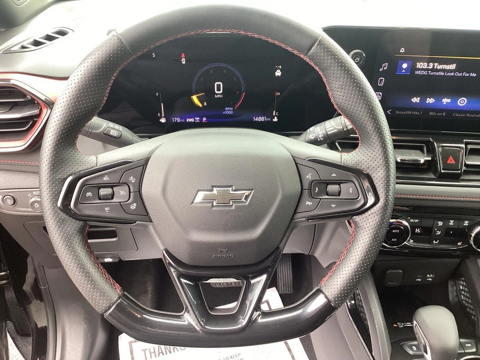 Used 2024 Mosaic Black Metallic Chevrolet RS image 16