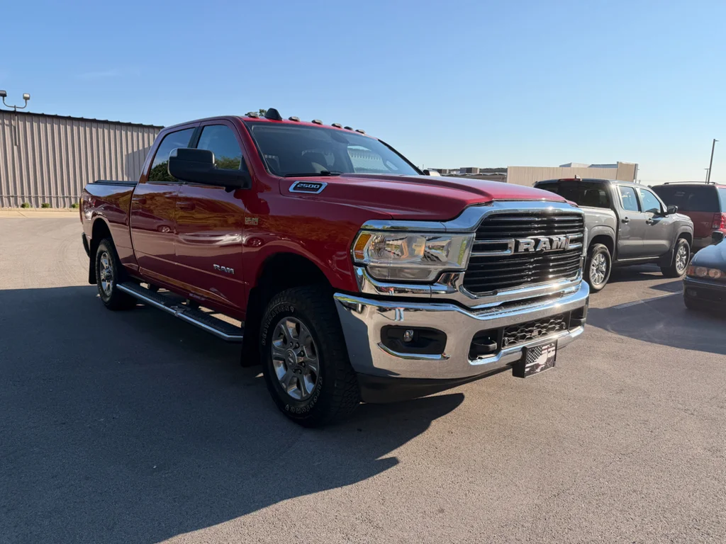 Used 2020 Flame Red Clearcoat Ram Big Horn image 3