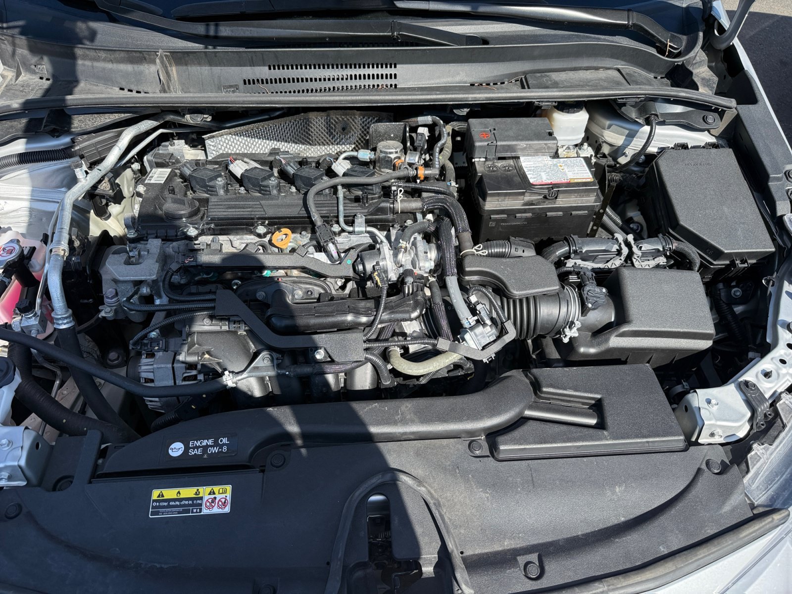 Used 2024 Classic Silver Metallic Toyota LE image 20