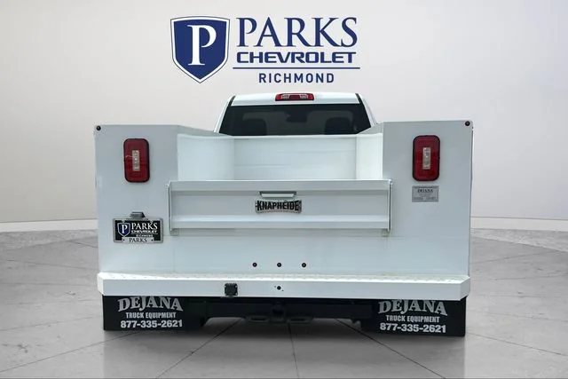 New 2025 Summit White Chevrolet Work Truck image 6