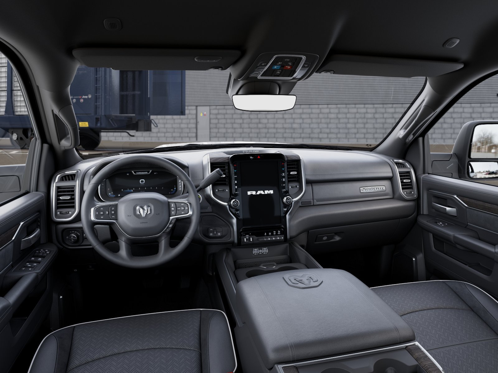 New 2026 Granite Crystal Metallic Clear-Coat Exterior Paint RAM LARAMIE image 8