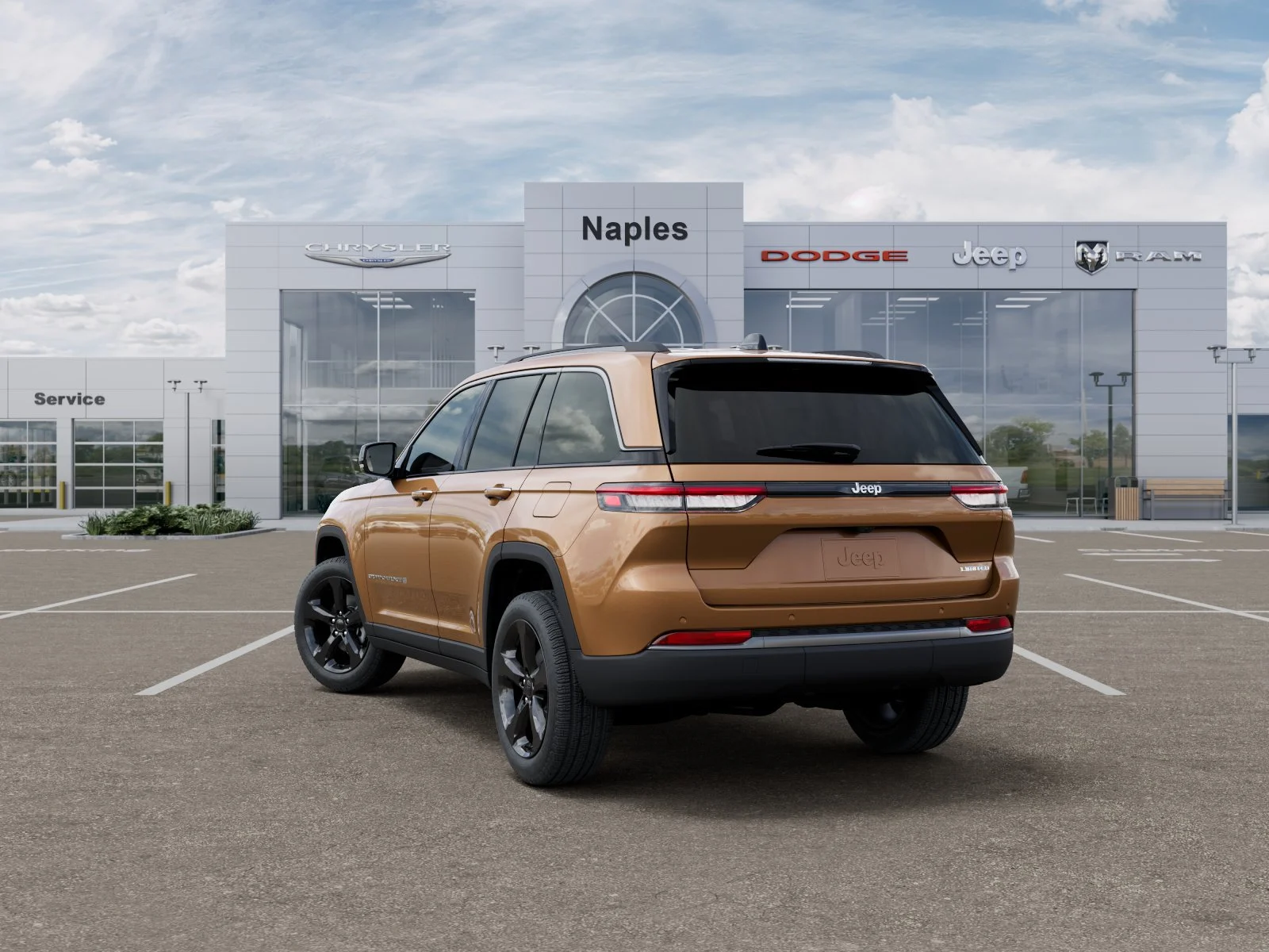 New 2026 Copper Shino Metallic Clear-Coat Exterior Paint Jeep Limited image 3