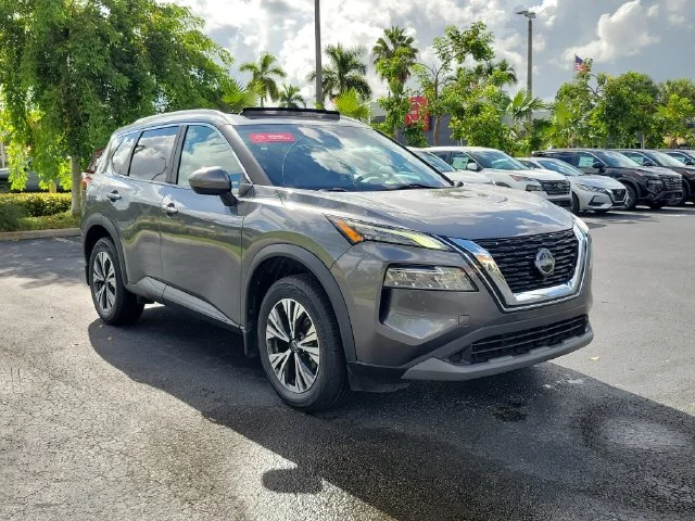 Certified Used 2023 Gray Nissan SV image 3