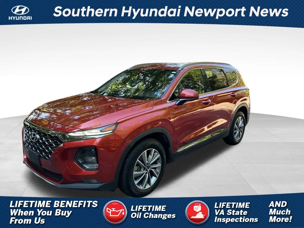 Used 2019 Orange Hyundai SEL Plus image 1