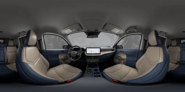 New 2026 Azure Gray Metallic Tri-Coat Ford Lariat image 8