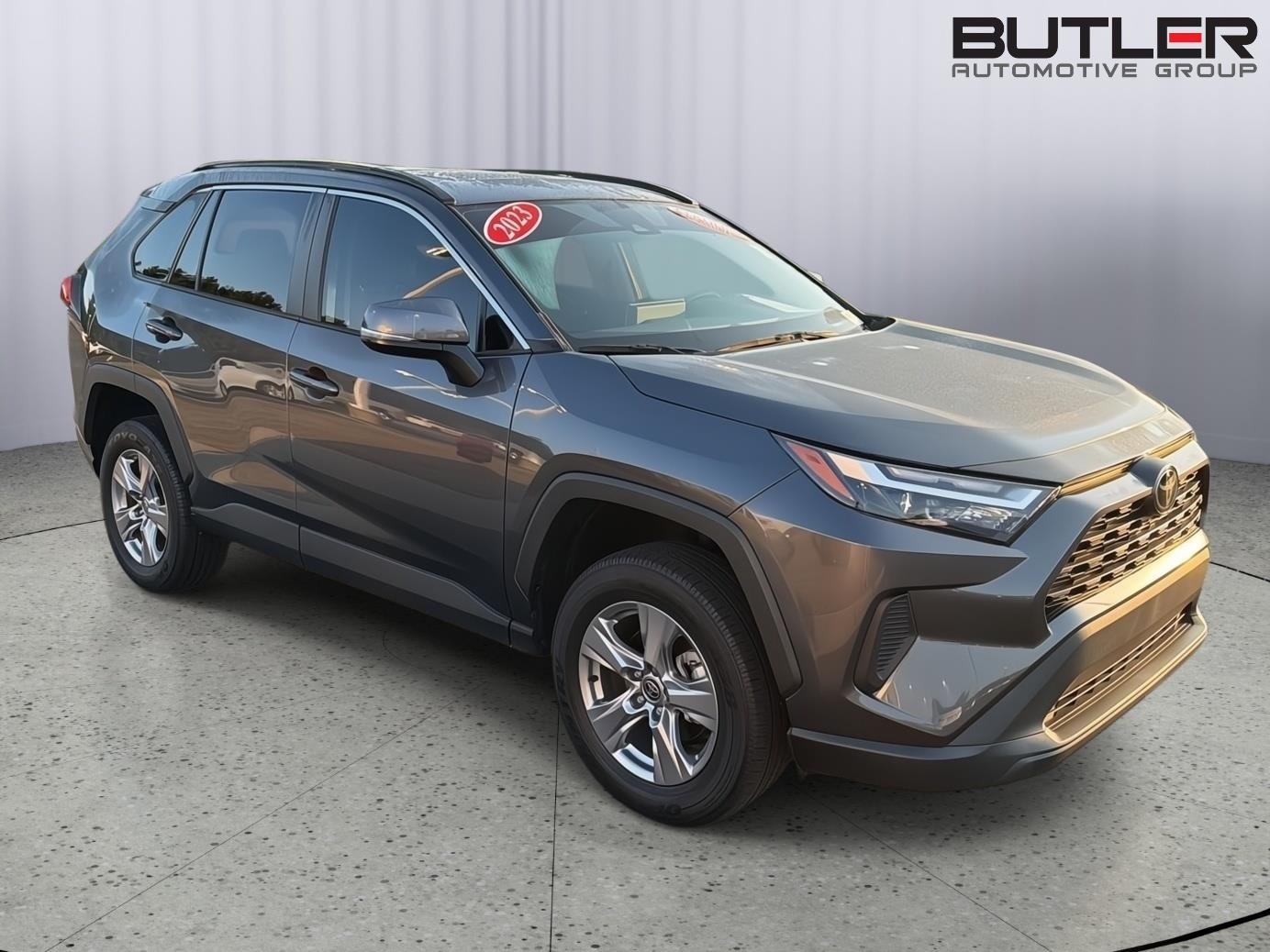 Certified Used 2023 Magnetic Gray Metallic Toyota XLE image 8