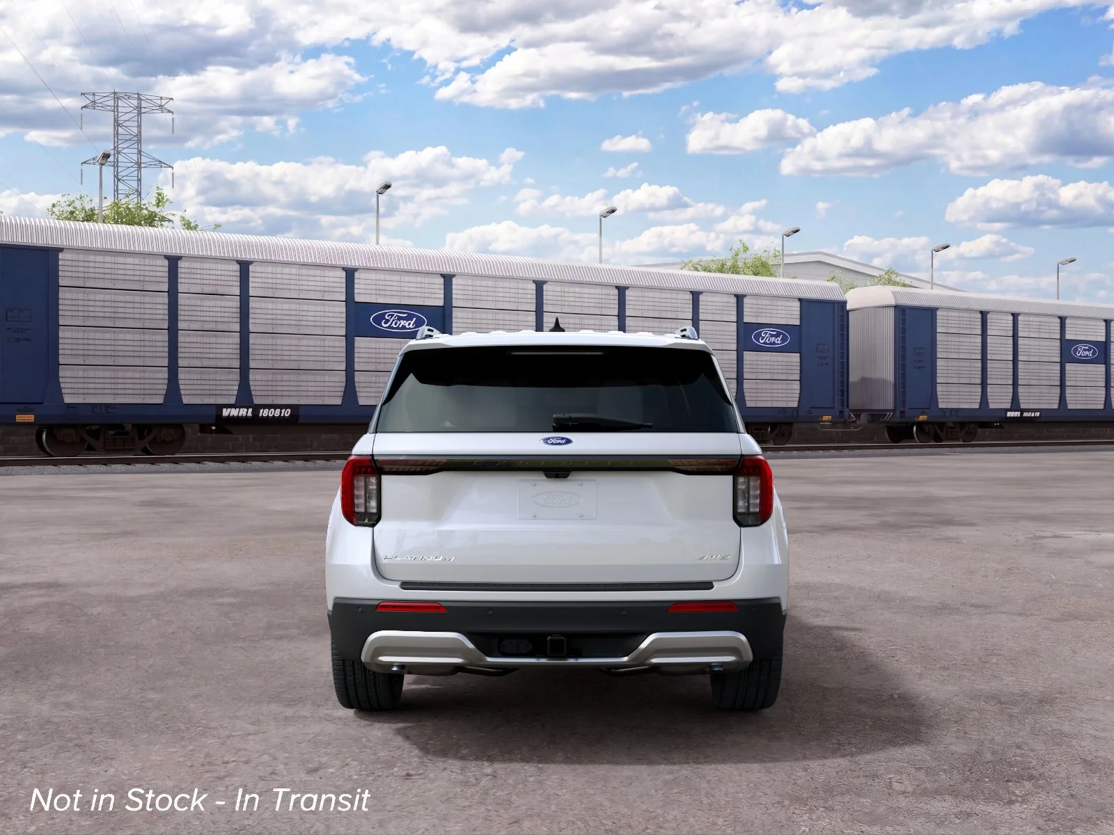 New 2027 White Ford 4DR 4WD PLTNM image 20