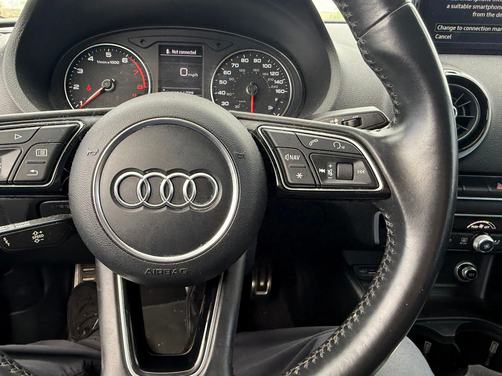 Used 2017 Nano Gray Metallic Audi 2.0T Premium image 18