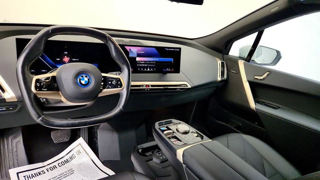 Used 2024 Mineral White Metallic BMW xDrive50 SAV w/ Driving Assist Pro, Sport Pkg & 22