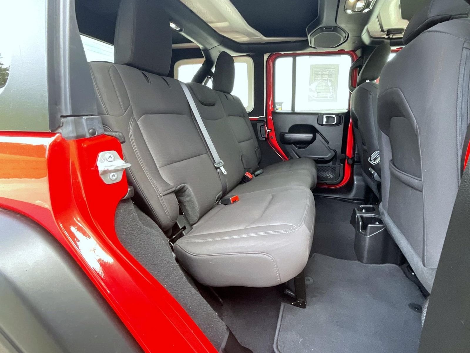 Used 2022 Red Jeep Unlimited Sport Altitude image 20