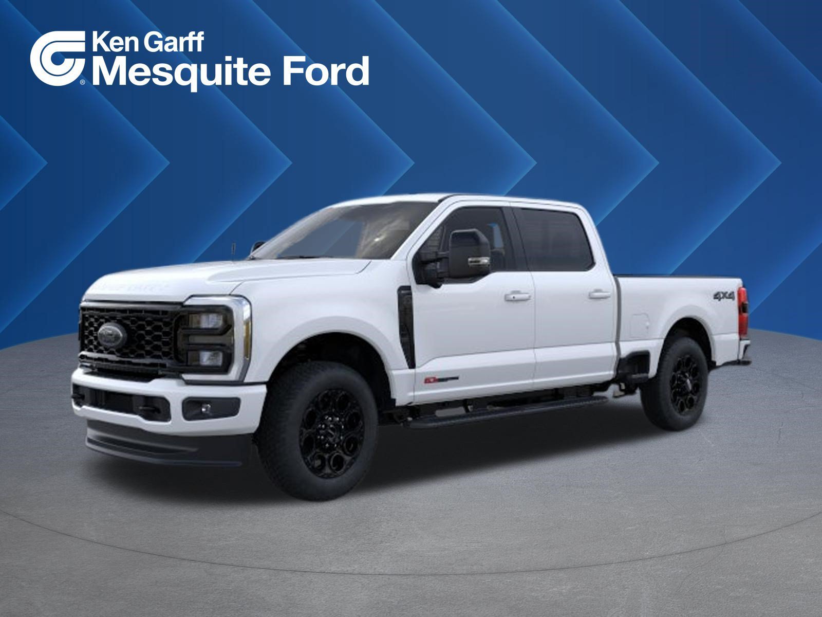 New 2026 Star White Metallic Tri-Coat Ford LARIAT image 1