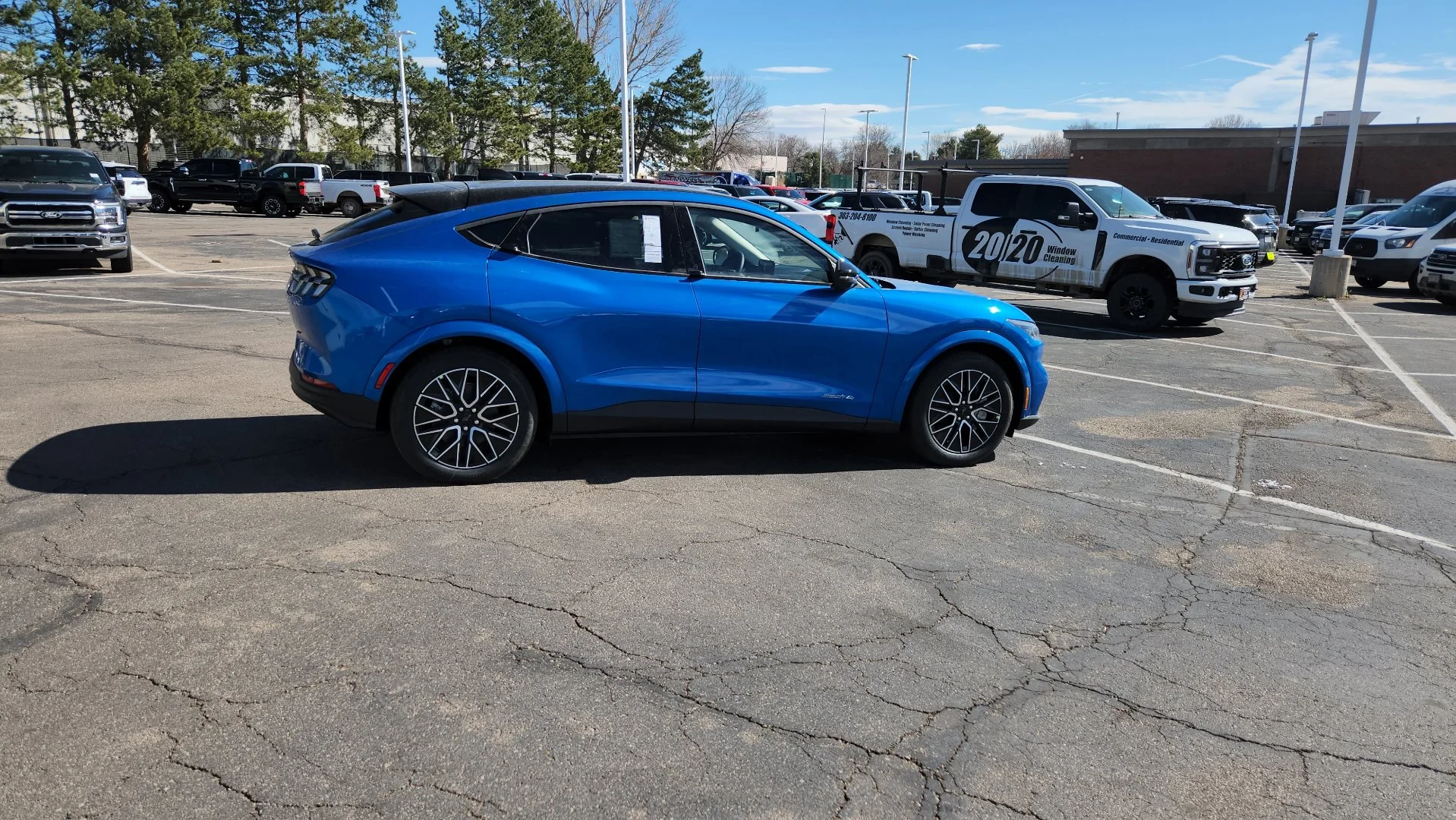 New 2026 Velocity Blue Metallic Ford Premium image 15