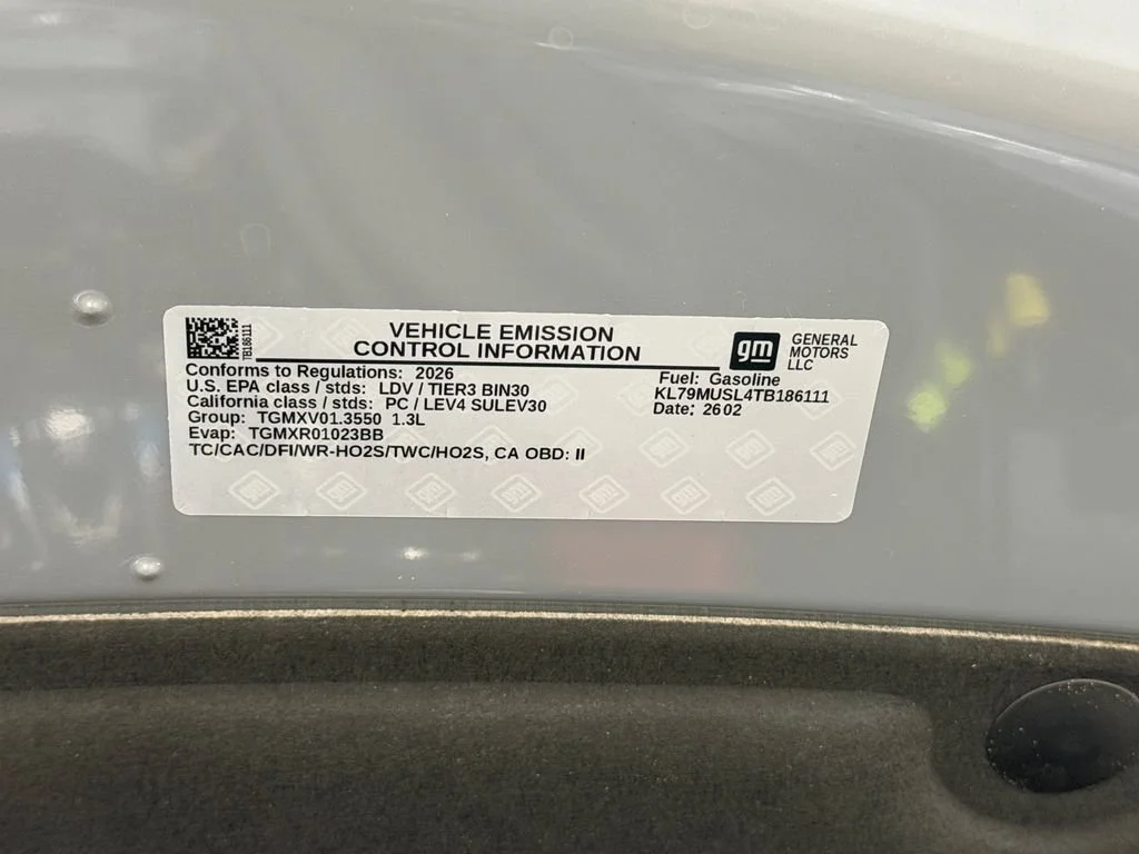 New 2026 Sterling Gray Metallic Chevrolet RS image 23