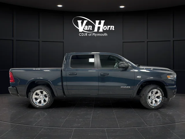 New 2026 Forged Blue Metallic Exterior Paint RAM Big Horn/Lone Star image 8