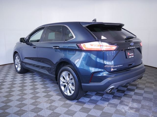 Certified Used 2023 Blue Ford Titanium image 6