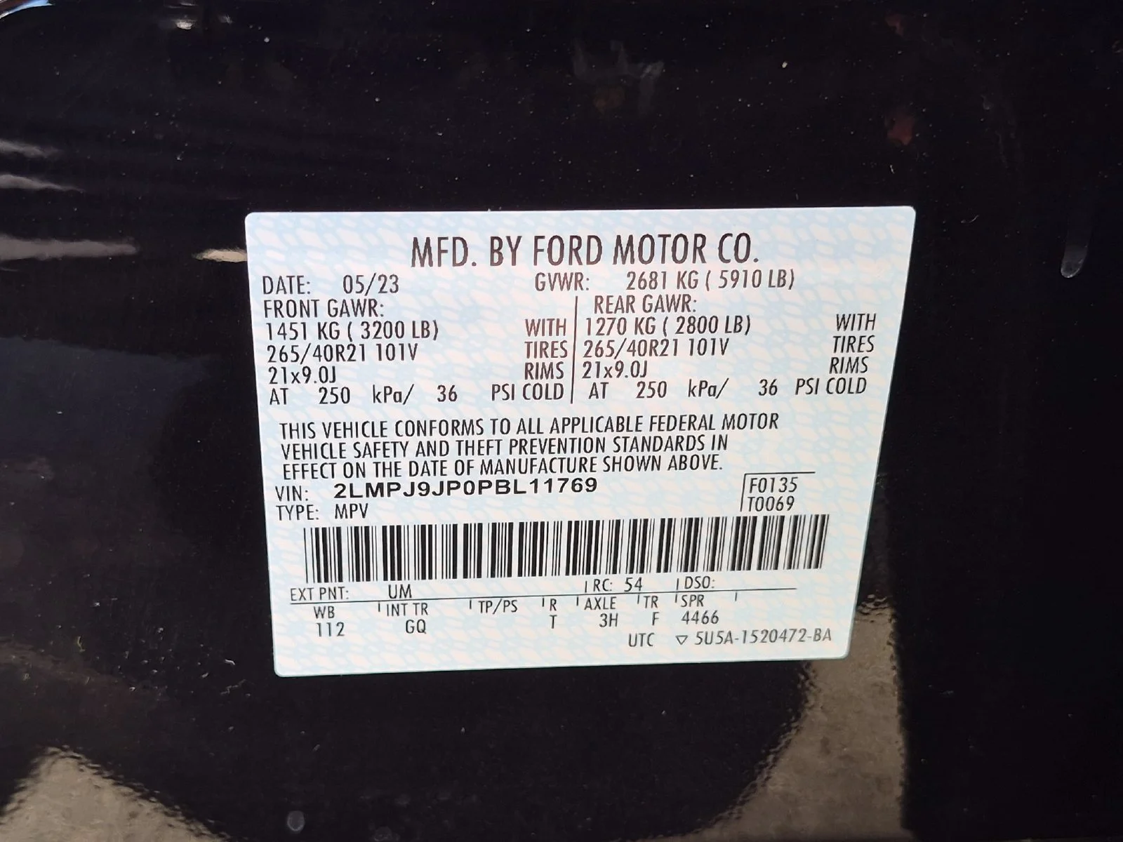 Used 2023 Black Lincoln Black Label image 28