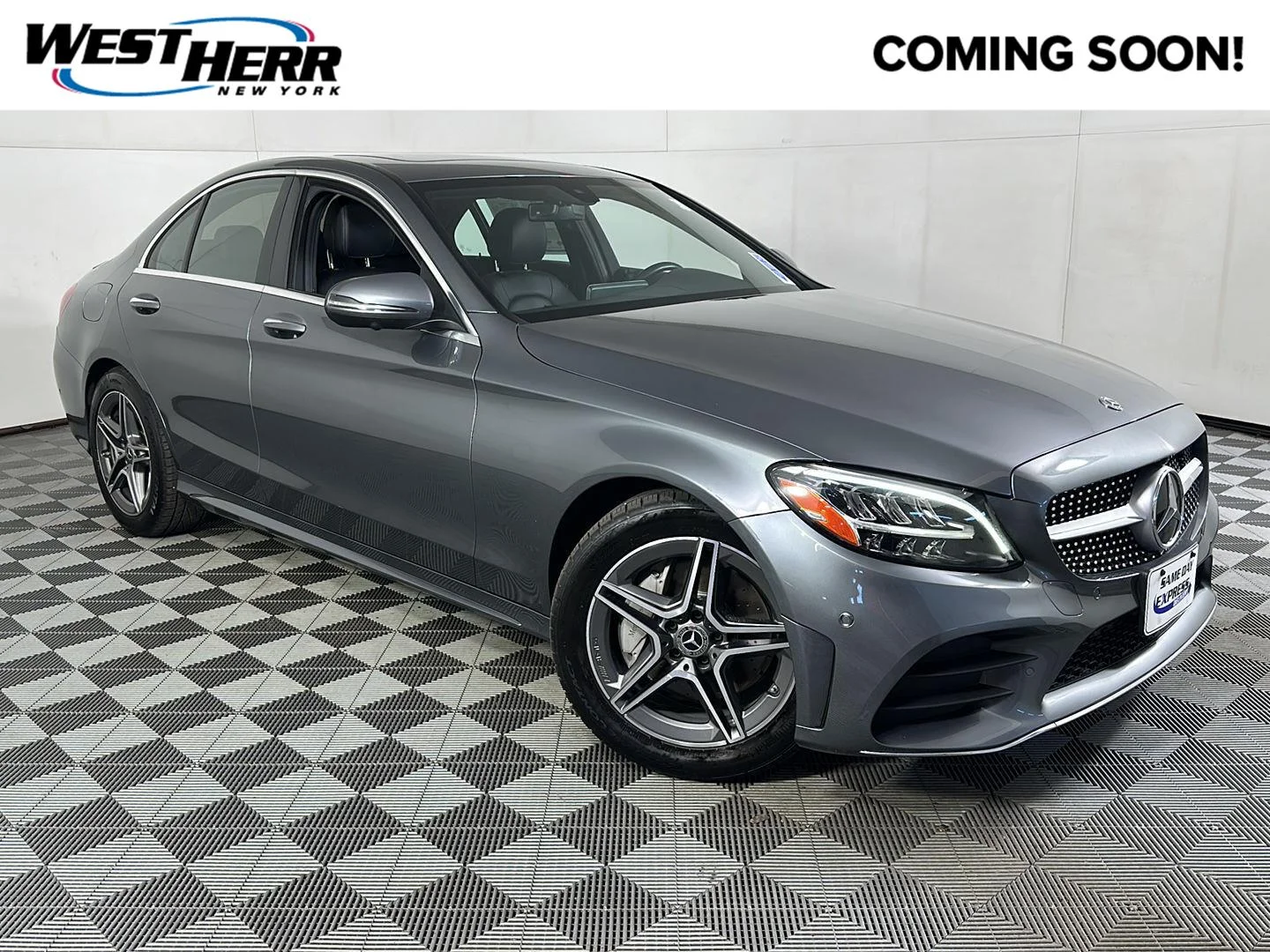 Used 2020 Selenite Grey Metallic Mercedes-Benz C 300 image 1