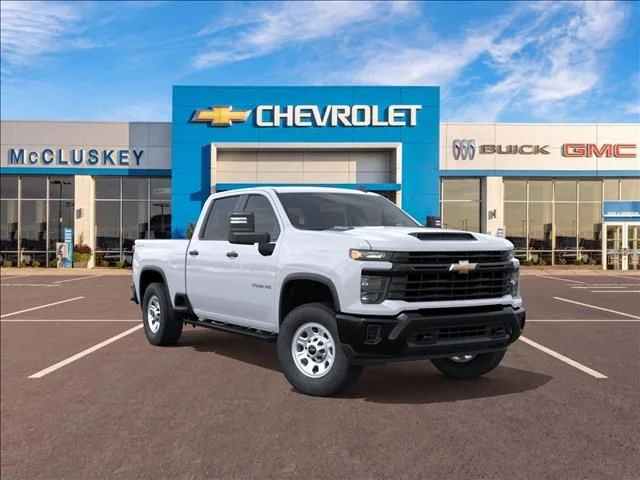 New 2026 White Chevrolet Work Truck image 1