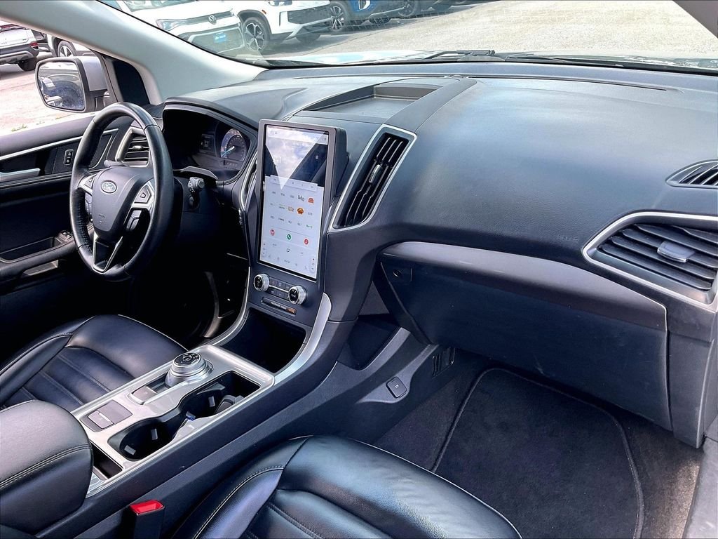 Used 2024 Iconic Silver Metallic Ford SEL image 13