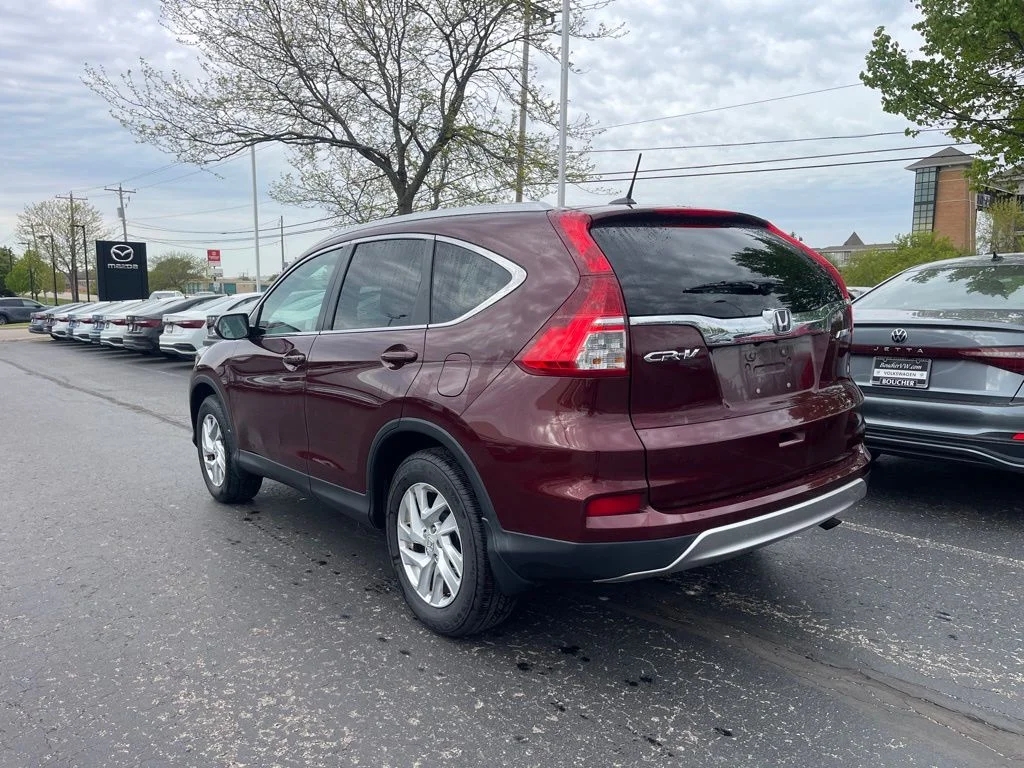 Used 2016 Honda CR-V EX-L with VIN 5J6RM4H79GL012395 for sale in Racine, WI