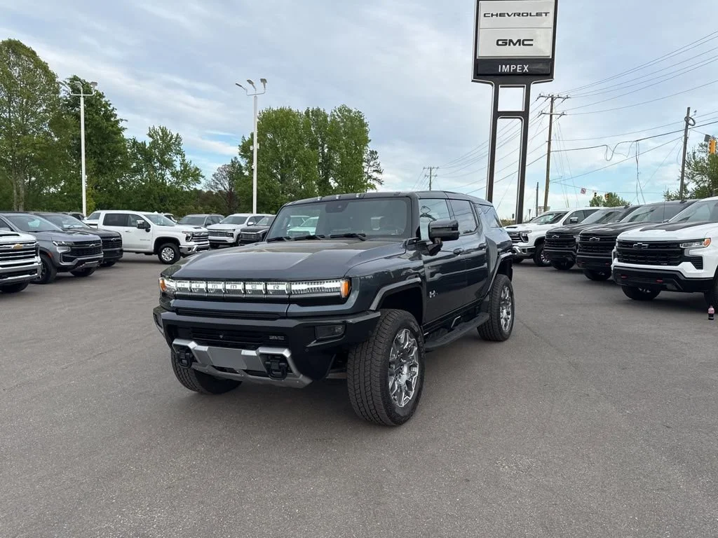 Gray (Graphite Blue Metallic) 2025 GMC Hummer EV SUV 3X AWD SUV / Crossover All-Wheel Drive