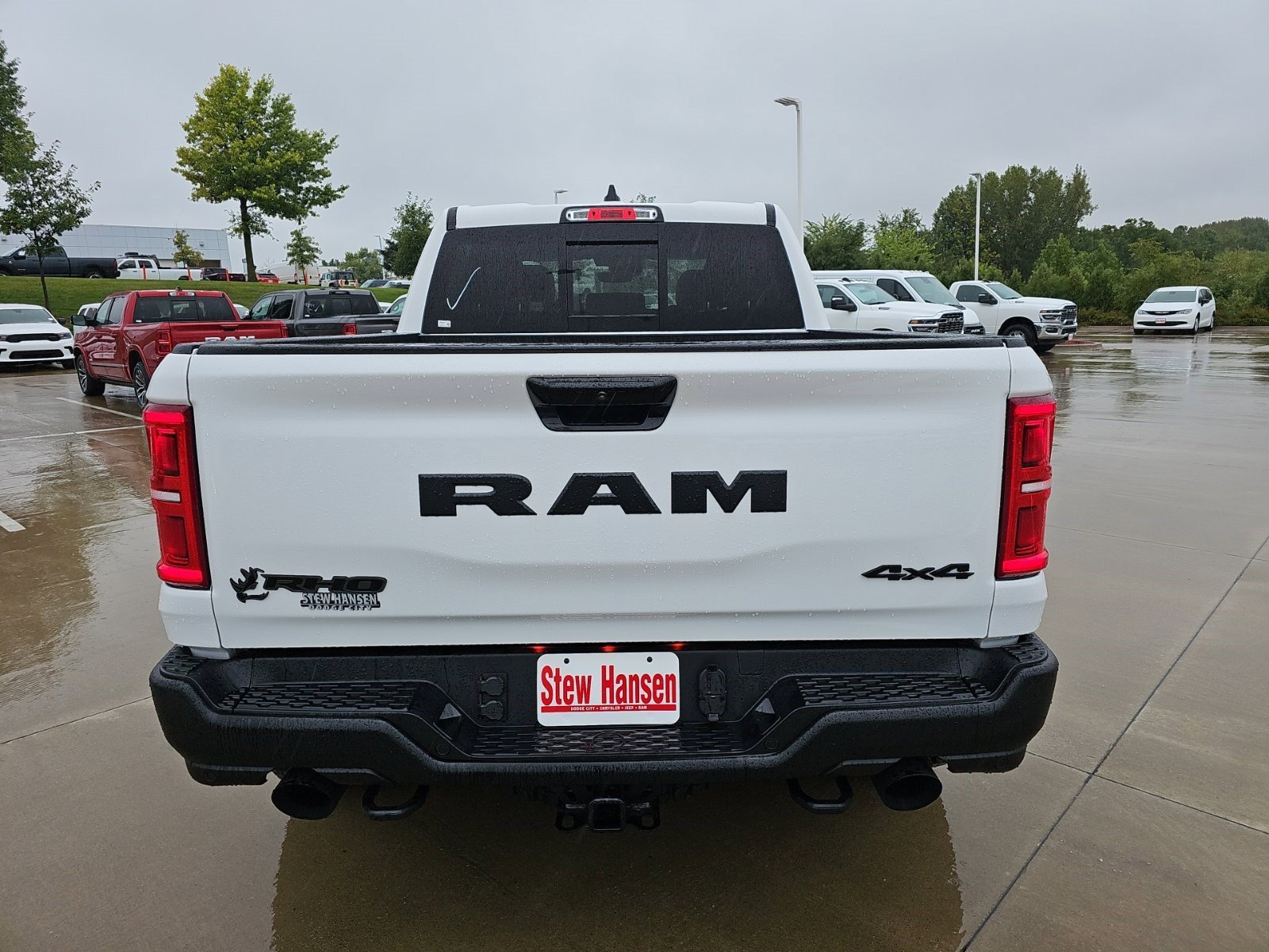 New 2027 Bright White Clearcoat Ram RHO image 4