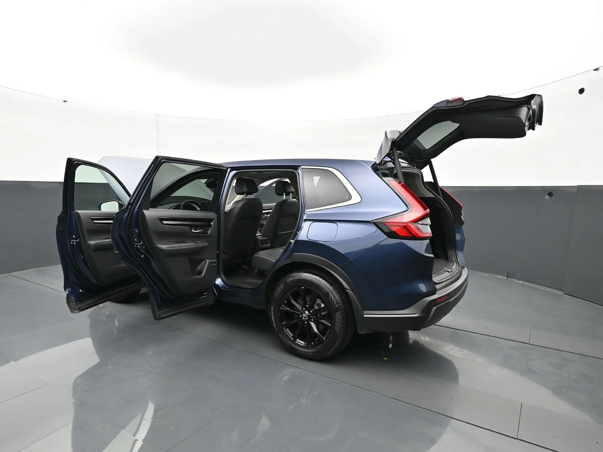 Used 2023 CANYON RIVER BLUE Honda EX-L AWD image 36