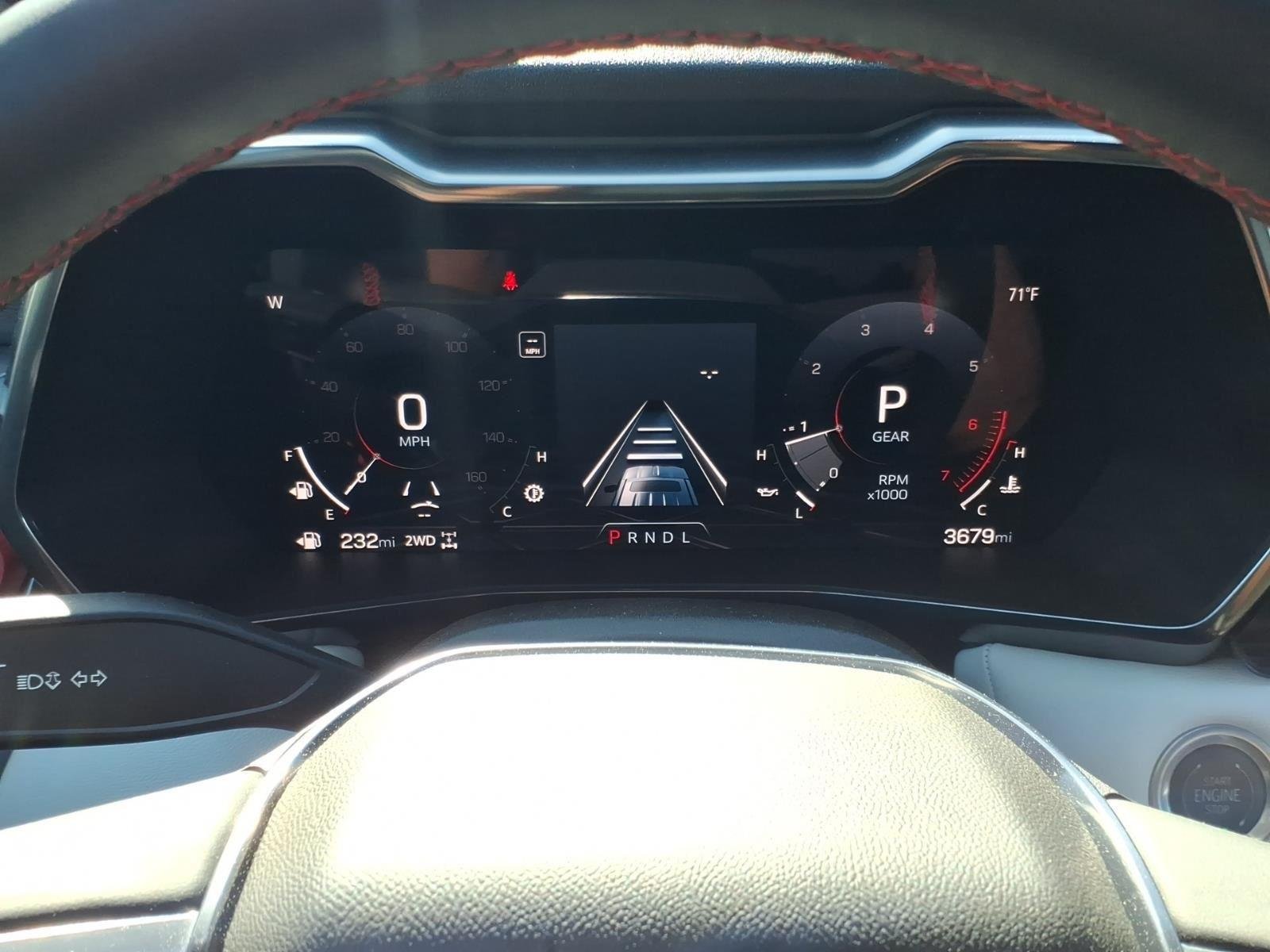 Used 2024 Volcanic Red Tintcoat GMC 4WD AT4X image 25
