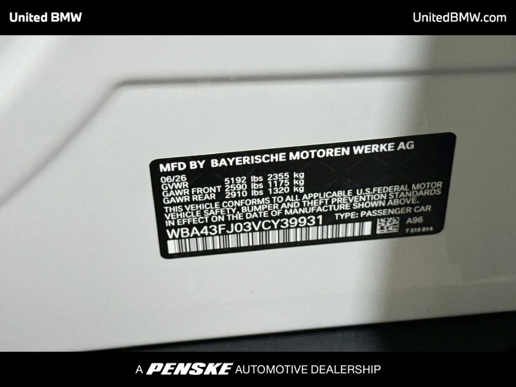 New 2027 Mineral White Metallic BMW 530i image 23