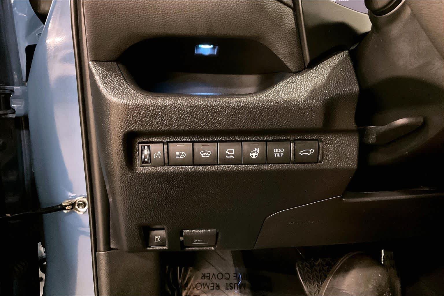 Used 2023 Cavalry Blue/Midnight Black Metallic Toyota Hybrid XSE image 35