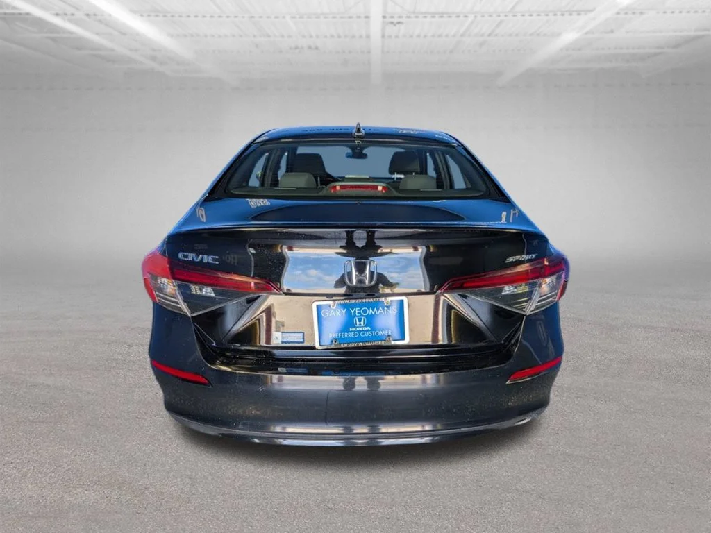 Certified Used 2025 Black Honda Sport image 6