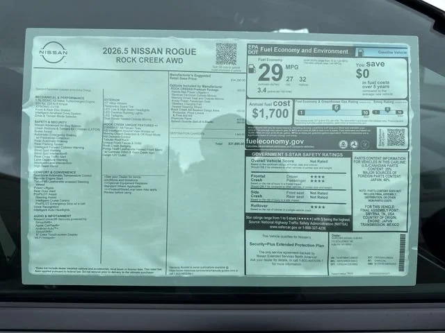 New 2026 Obsidian Green Nissan Rock Creek image 21