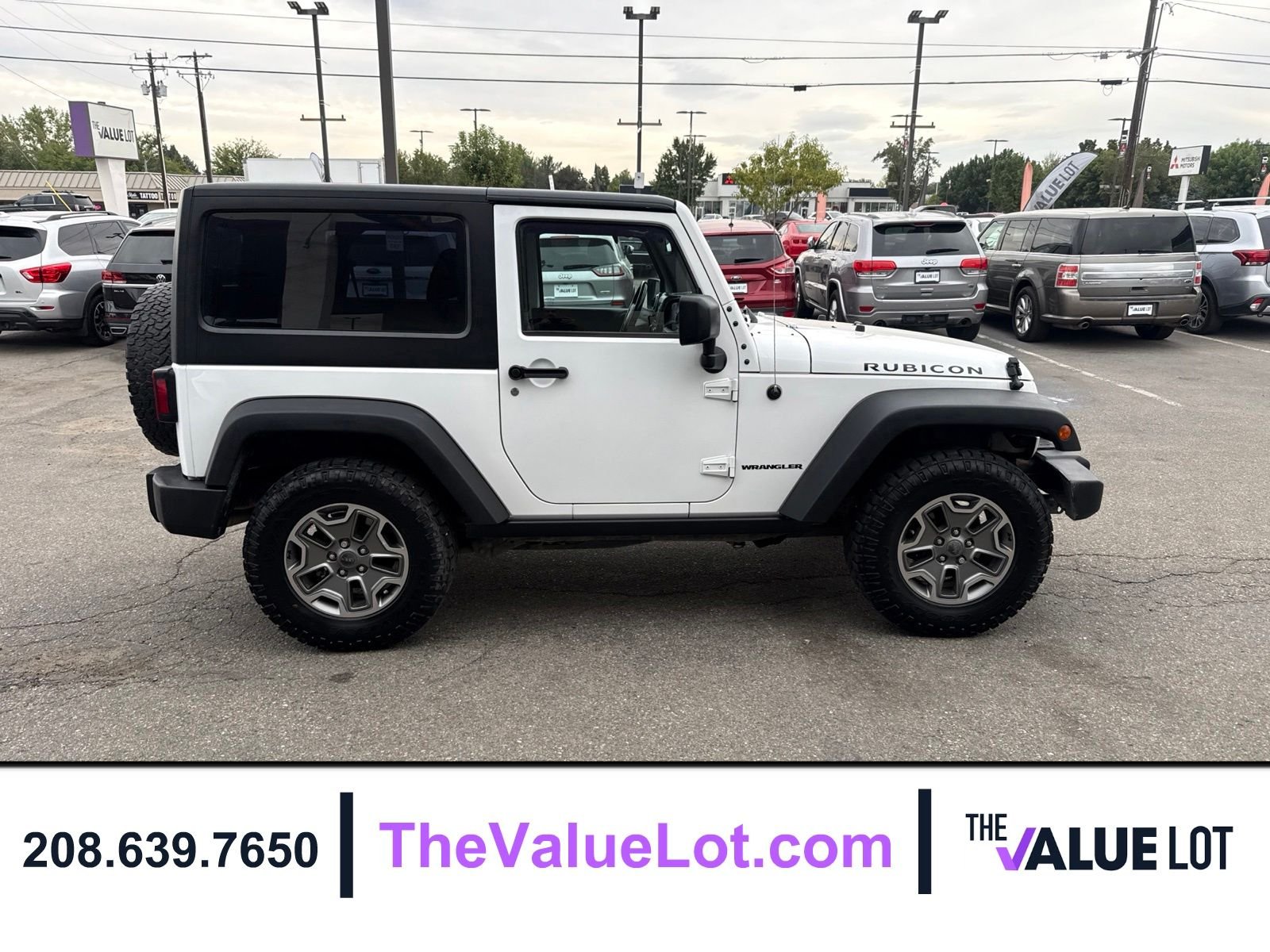 Used 2015 White Jeep Rubicon image 3