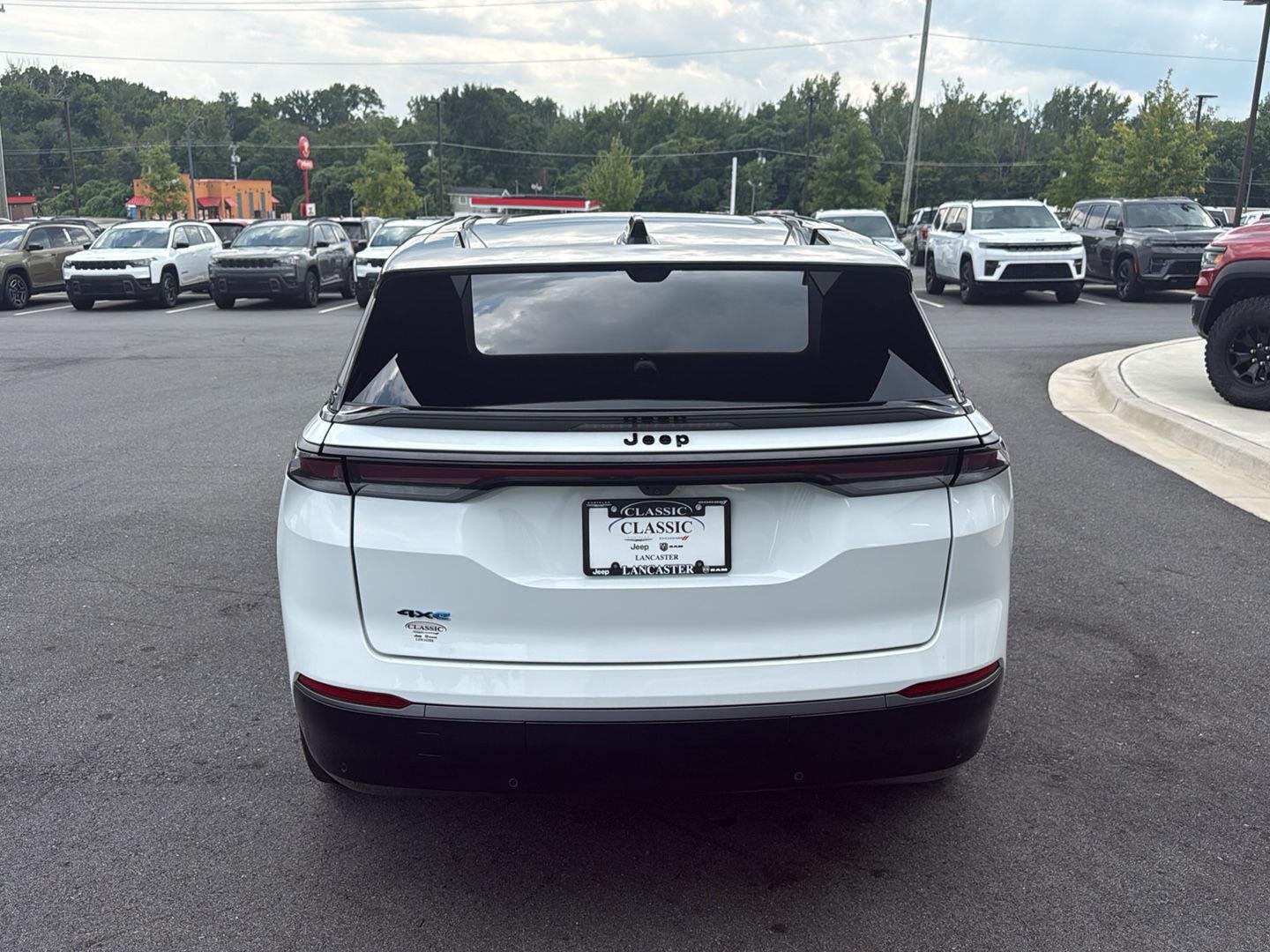 Used 2024 Bright White Clearcoat Jeep Launch Edition image 6