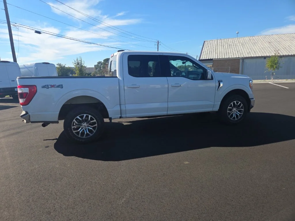 Certified Used 2021 White Ford Lariat image 19