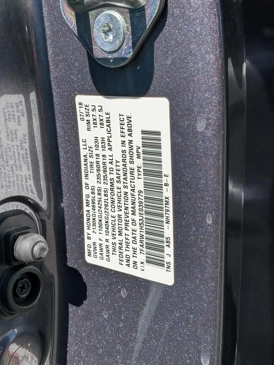 Used 2018 Silver/Gray Honda EX image 25