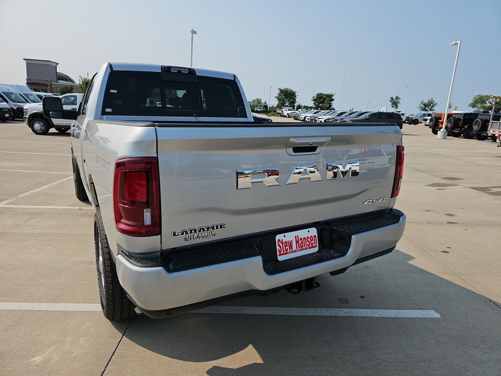 New 2026 Silver Zynith Ram Laramie image 3