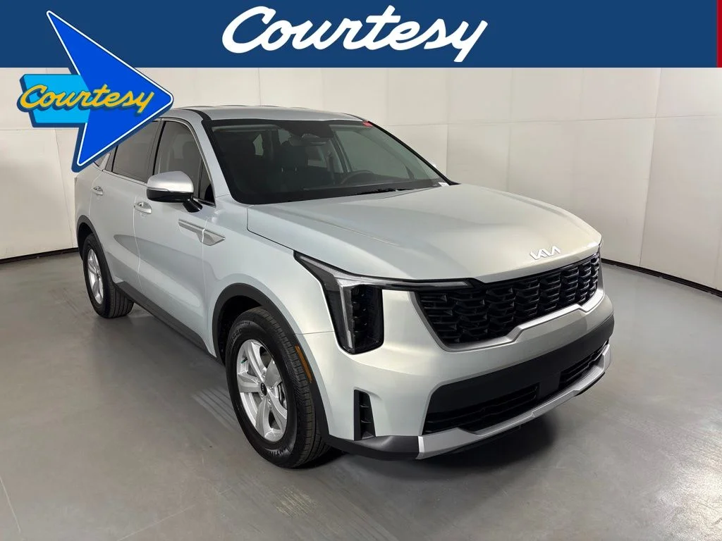 New 2026 Ivory Silver Kia LX image 1
