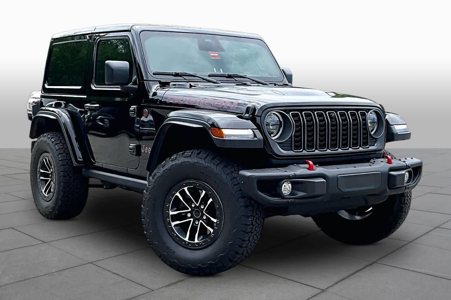 Used 2025 Black Clearcoat Jeep Rubicon X image 3