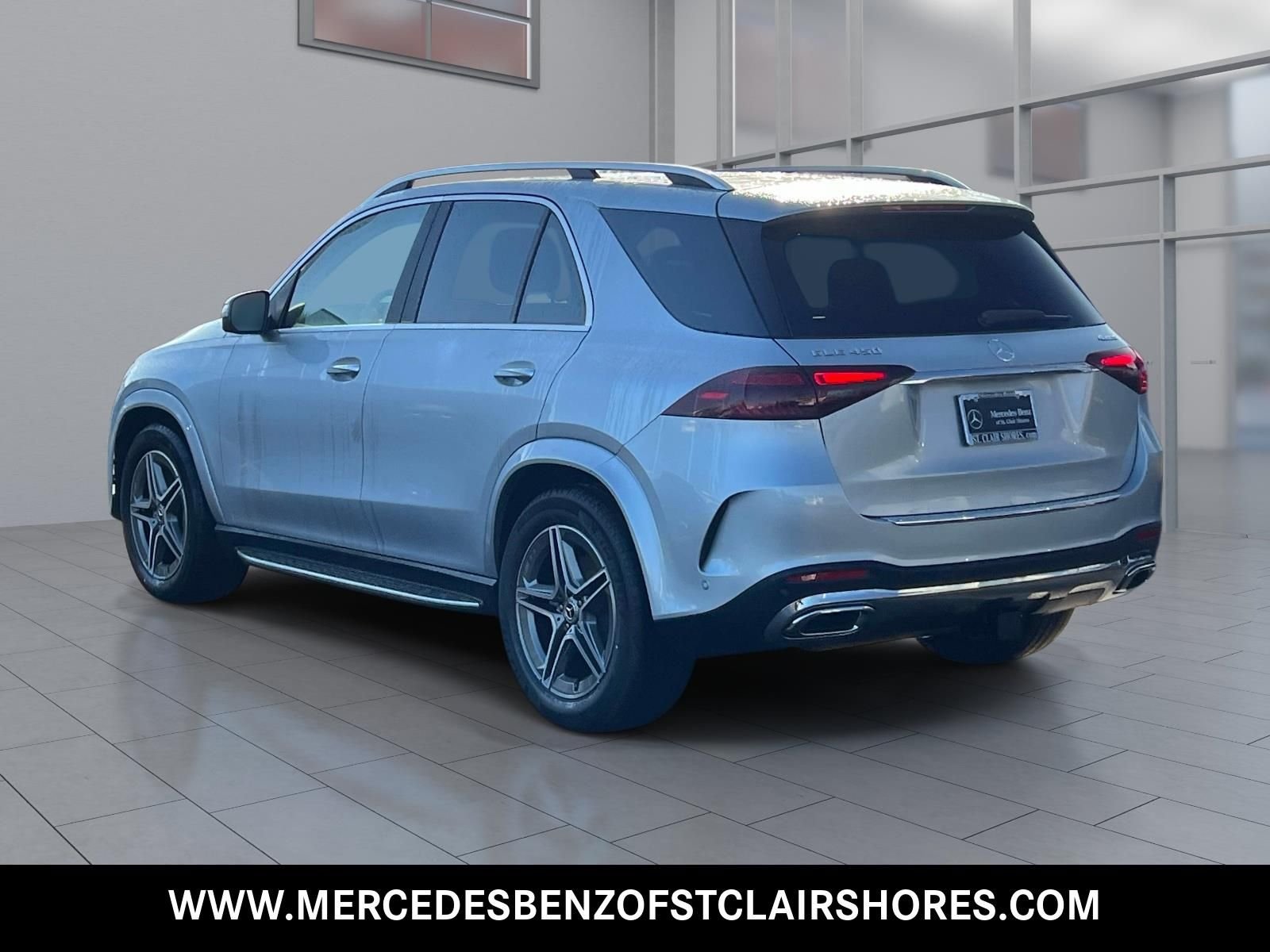 New 2026 Cirrus Silver Metallic Mercedes-Benz GLE 450 image 3