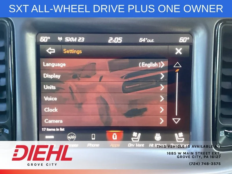 Used 2021 White Dodge SXT image 33