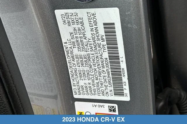2023 Honda CR-V EX - Photo 32
