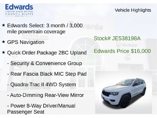 Used 2019 White Jeep Laredo image 5
