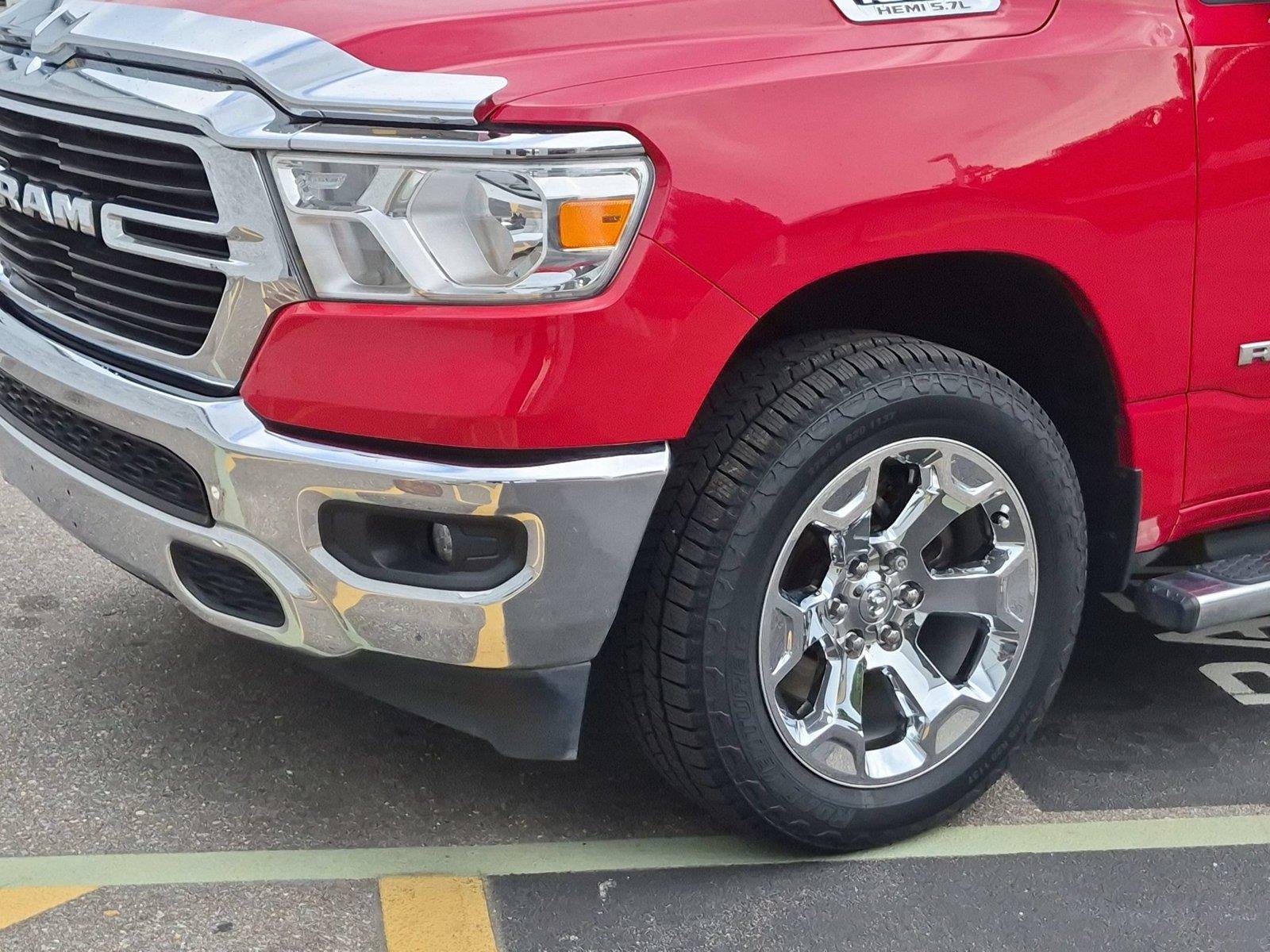 Used 2021 Flame Red Clearcoat Ram Big Horn image 9