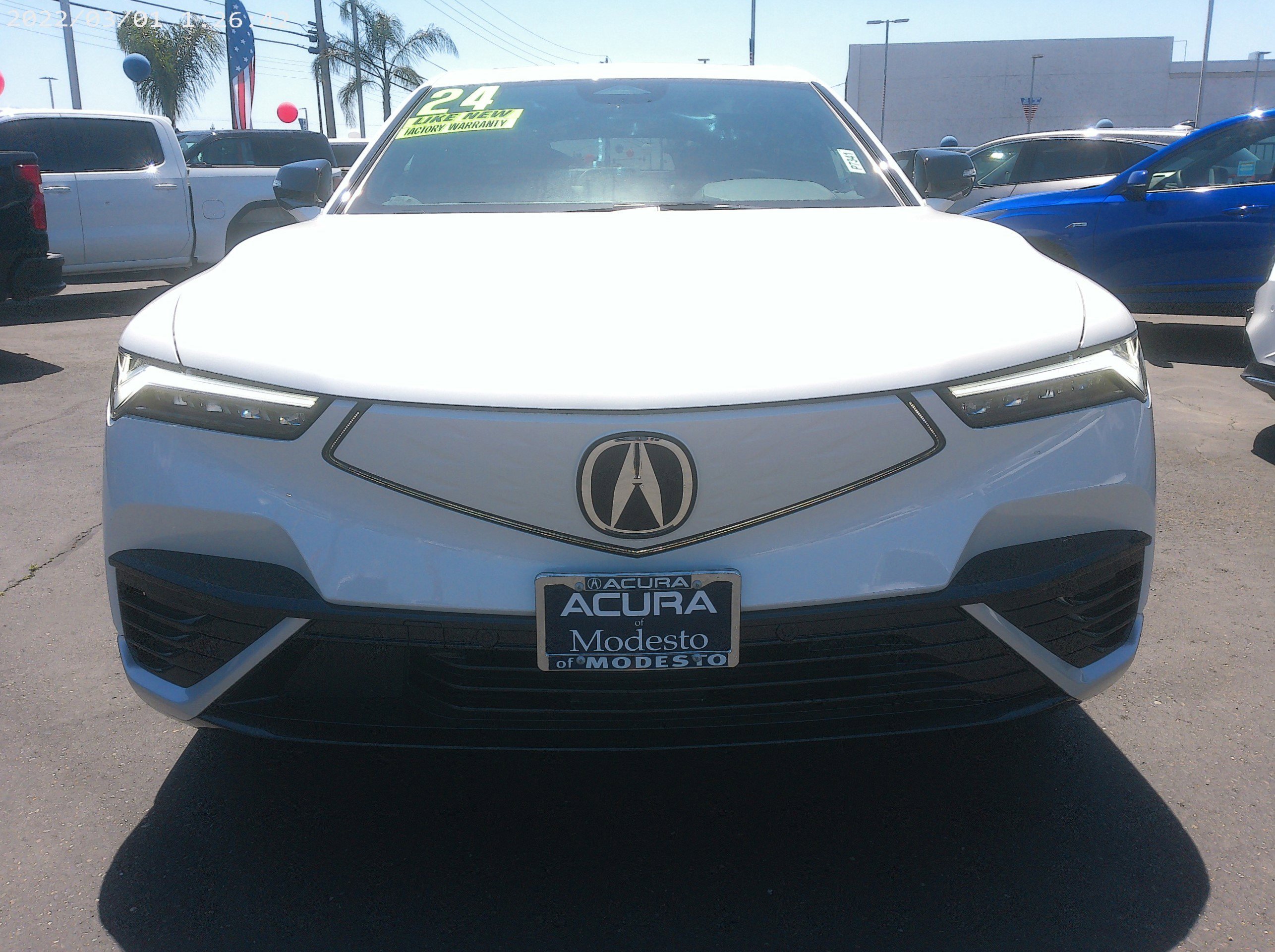 Used 2024 Acura ZDX A-SPEC with VIN 4W5KHMRK0RZ505027 for sale in Modesto, CA