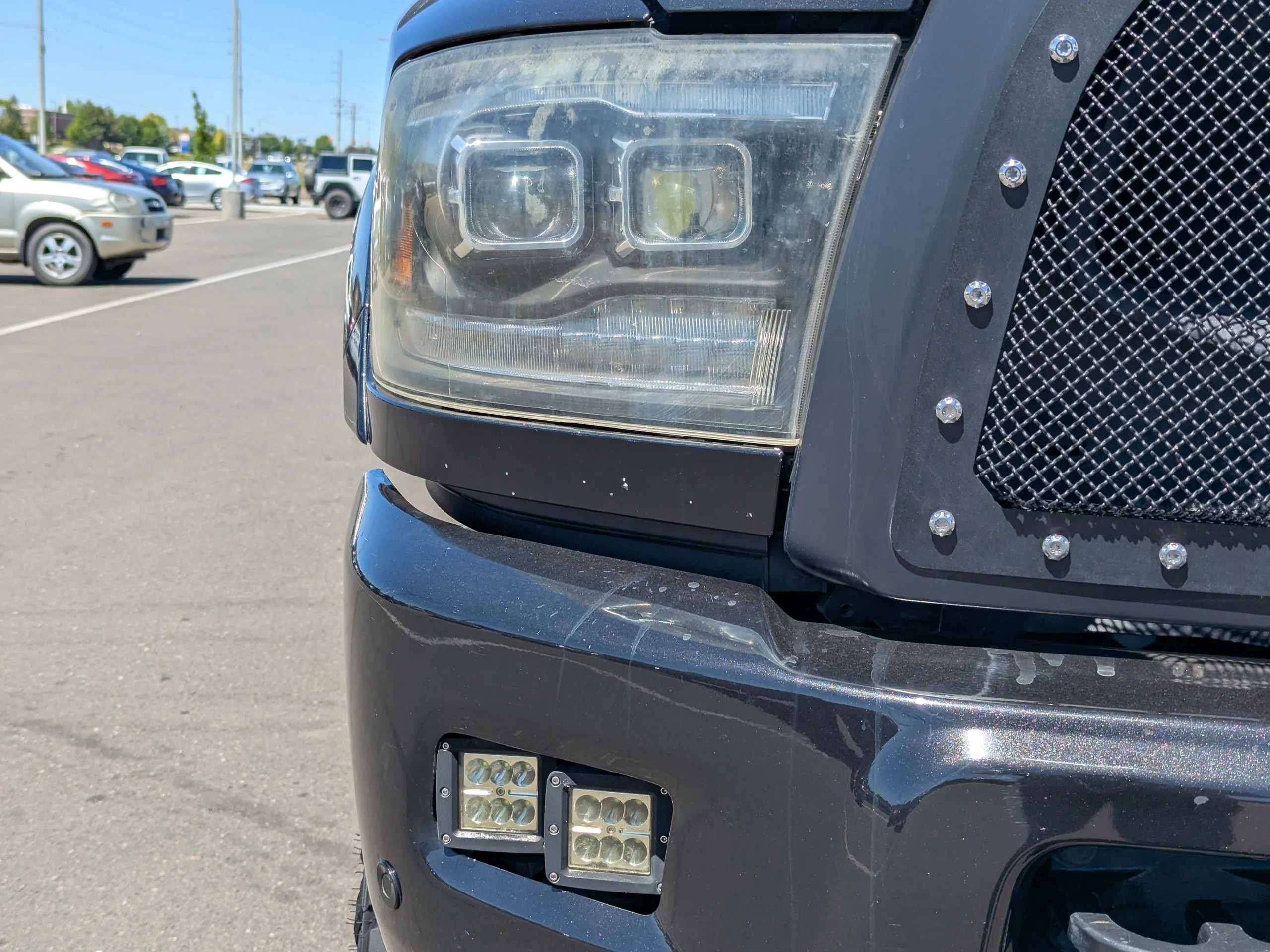 Used 2018 Brilliant Black Crystal Pearlcoat Ram Big Horn image 42