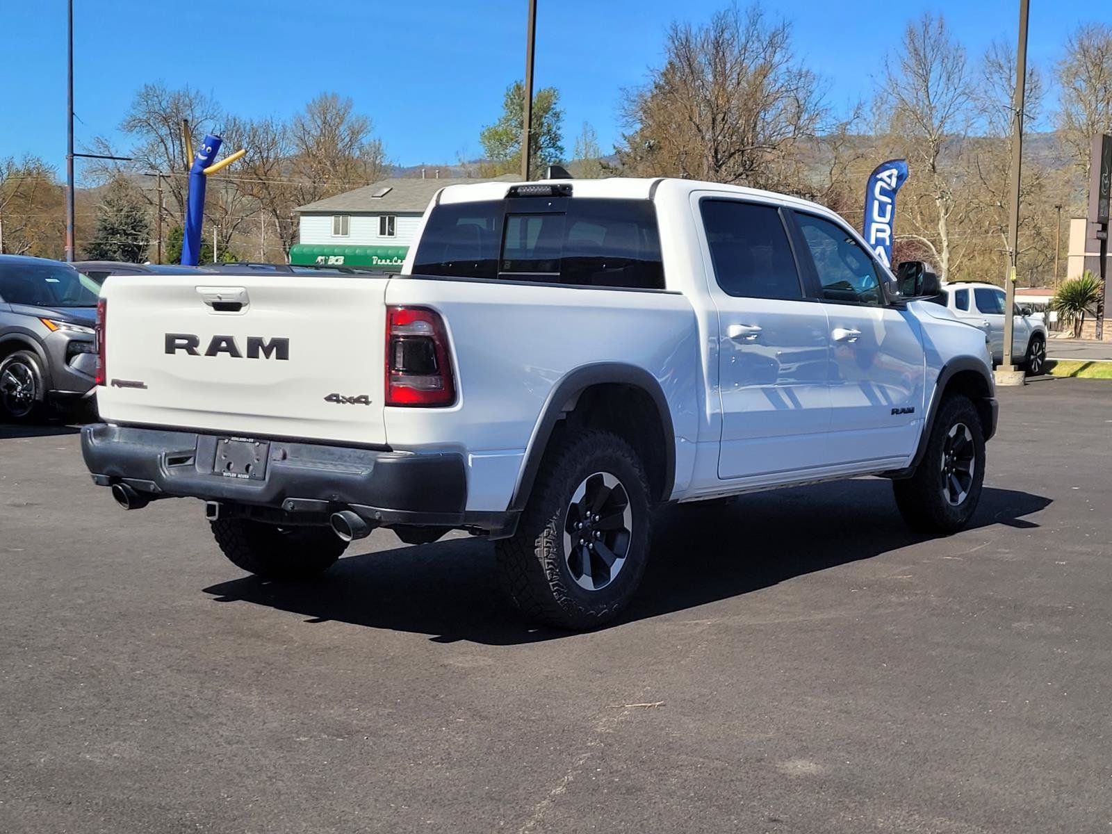 Used 2021 Bright White Clearcoat Ram Rebel image 5